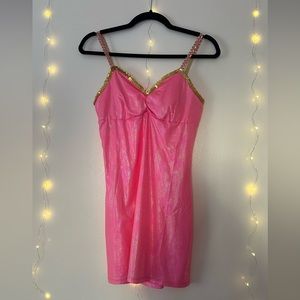 Sequin Shimmery Barbie Dress ✨